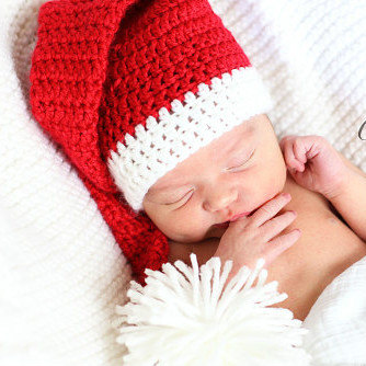 PDF Crochet Pattern Newborn & 3-6 Month, Santas Little ...